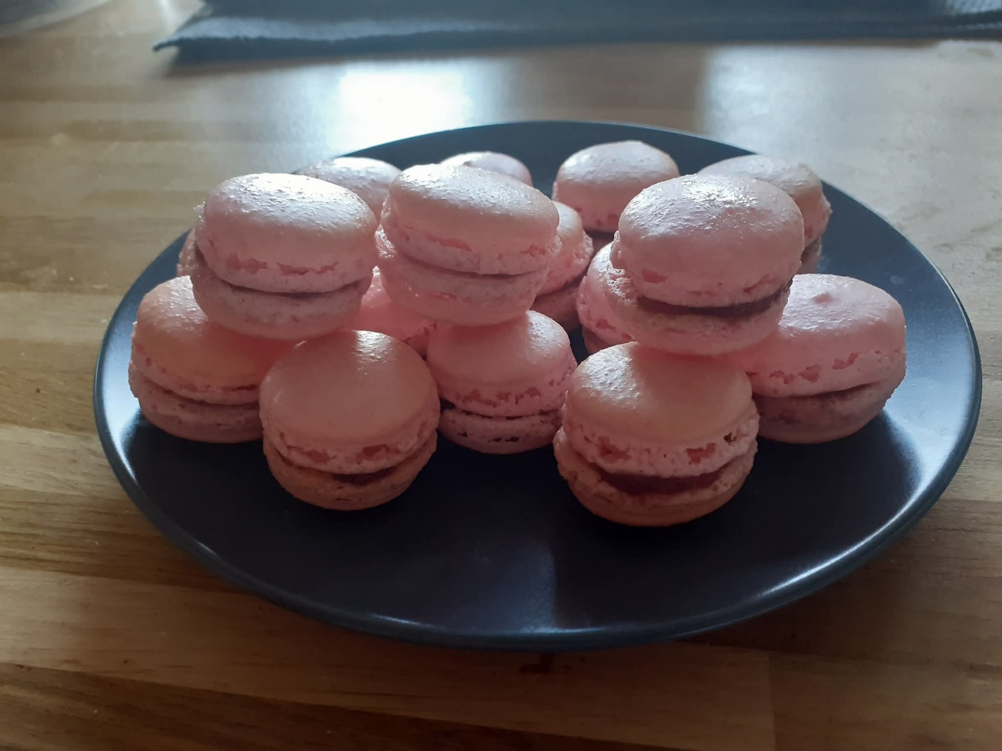 Macarons colorés