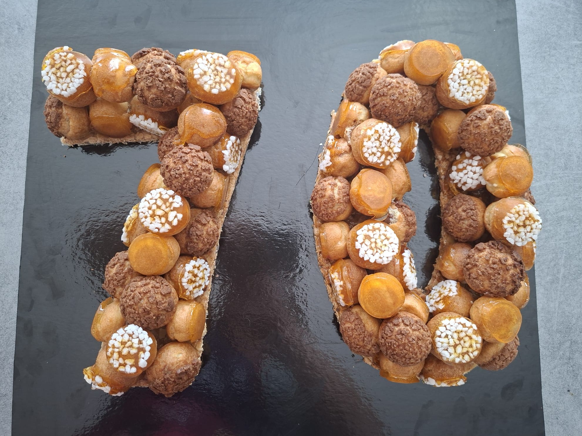 Photo de notre Number Choux réalisé par So' Patiss Fécamp