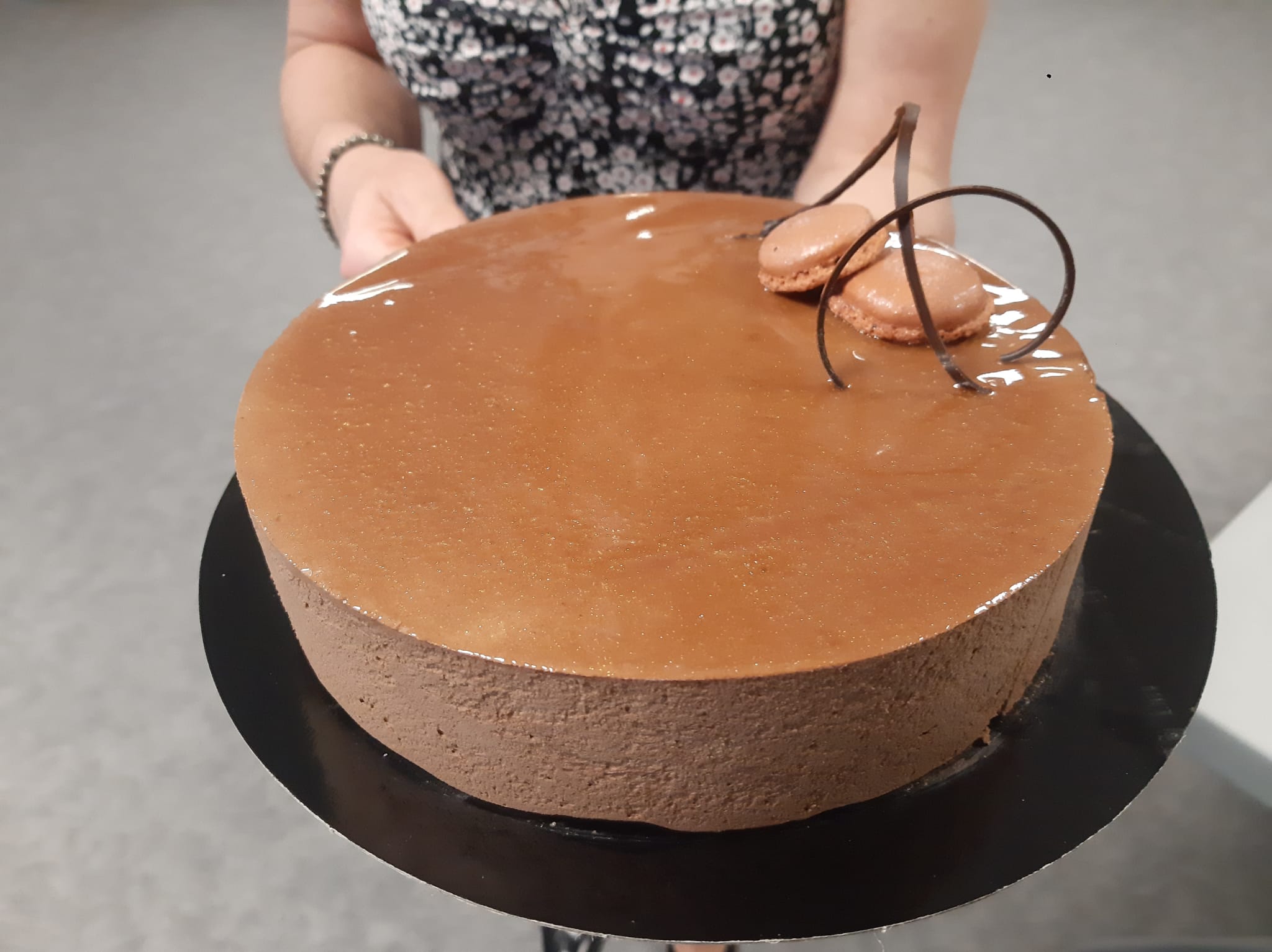 Photo de notre Royal Chocolat réalisé par So' Patiss Fécamp